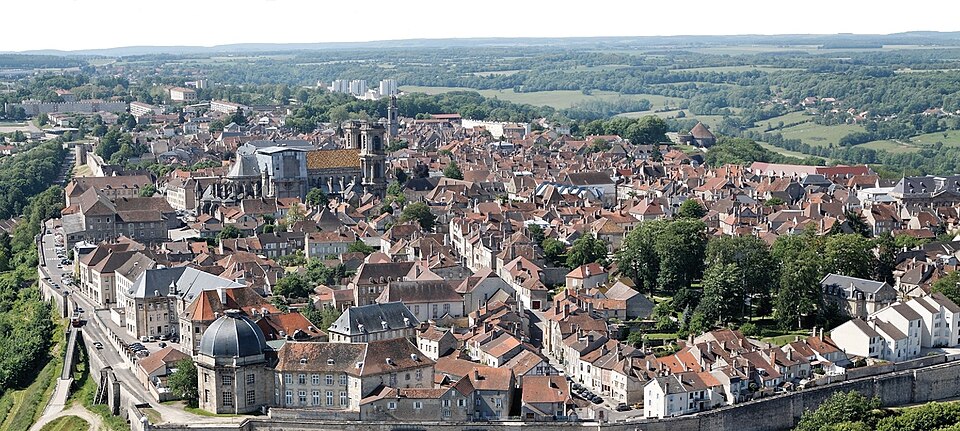 Langres, Langres, stop between Nancy and La Rochelle