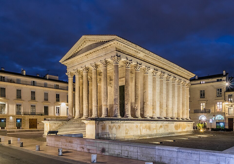 maison carrée, a stop worth the detour between Toulouse and Lyon